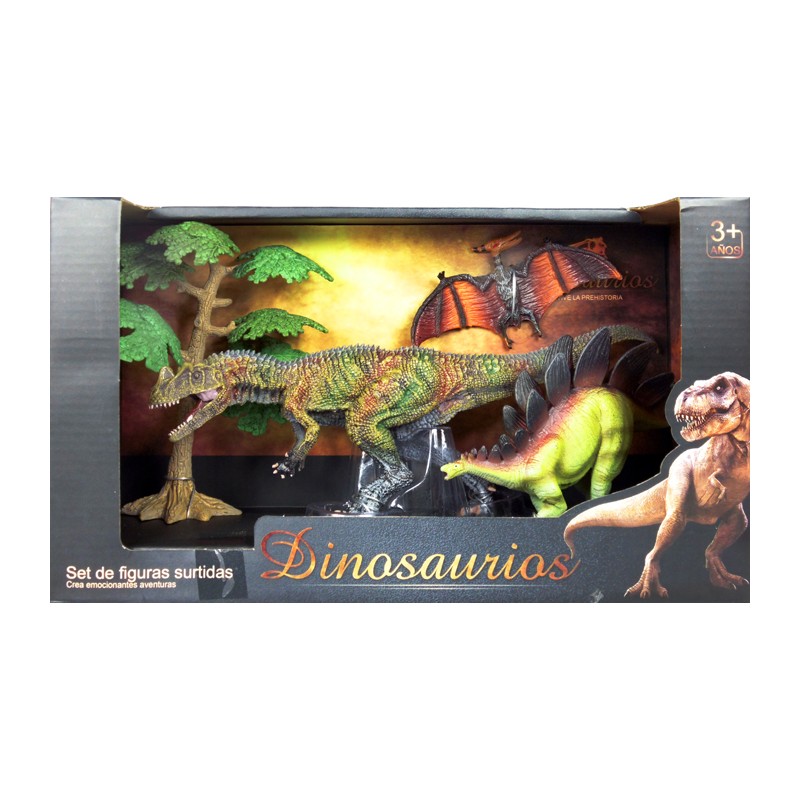 Envolver Equipar cazar Set de Figuras de dinosaurios MOD 01 | Tiendas MGI