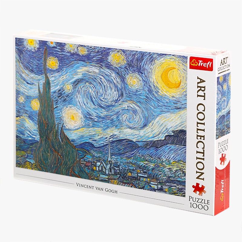 apuntalar terminar ballena azul Puzzle 1000 piezas La Noche Estrellada| Tiendas MGI