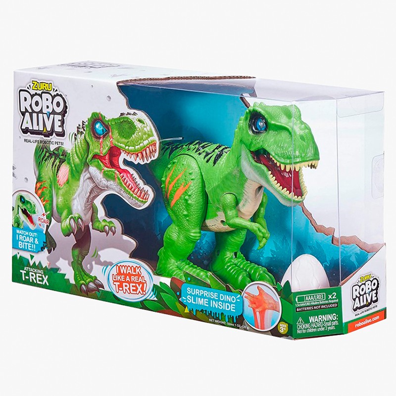 Dinosaurio - Rex Robo Alive Gris| Tiendas MGI