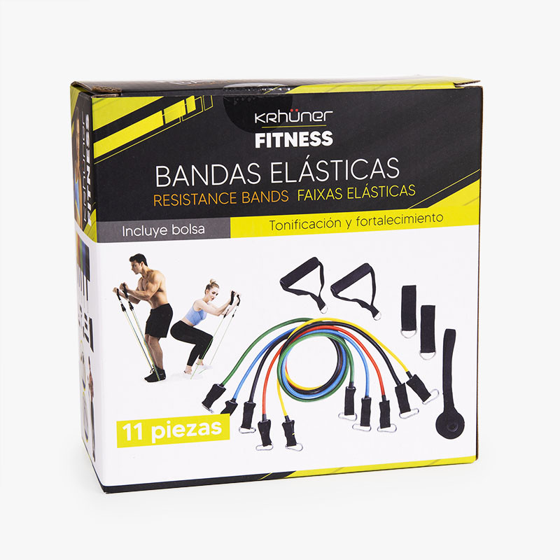 Soportar America Armario Set Bandas Elásticas de Musculación y Fitness| Tiendas MGI