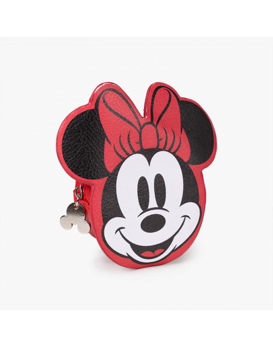 Karactermania Diseny Icons Minnie Mouse-Monedero Slim Monedero Rojo 11 cm