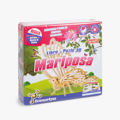 PUZZLE 3D MARIPOSA SCIENCE...