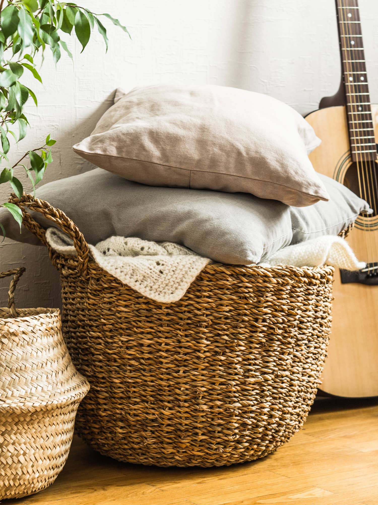 Ideas para decorar con cestas de mimbre - El Blog de Due-Home